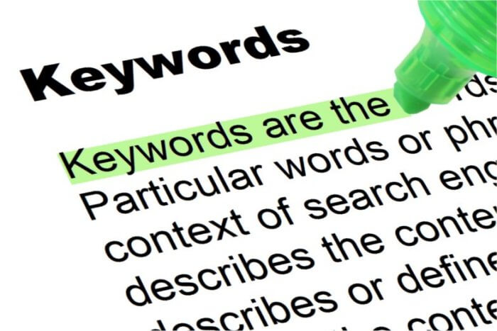 Mots-clés référencement SEO